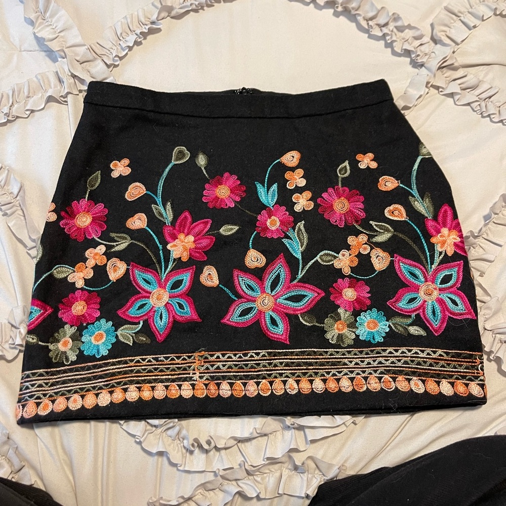 Floral skirt